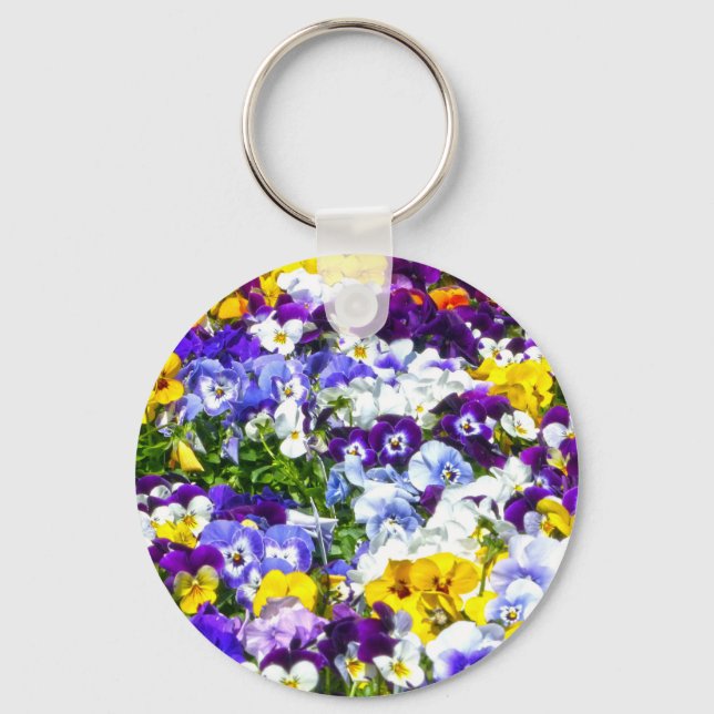 Llavero Pansies (Anverso)