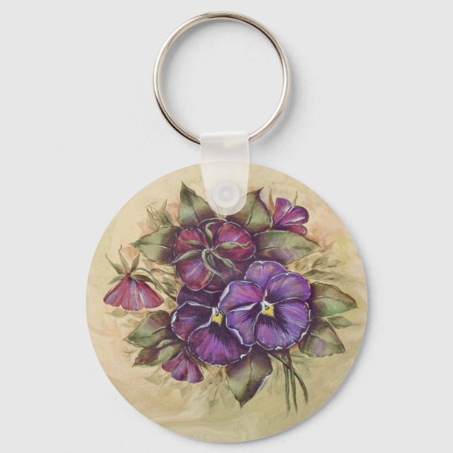 Llavero Pansy Keychain (Anverso)