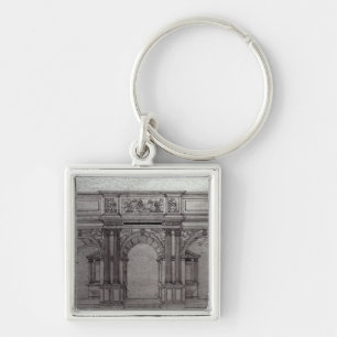 Llavero Pantalla de cruz de la iglesia