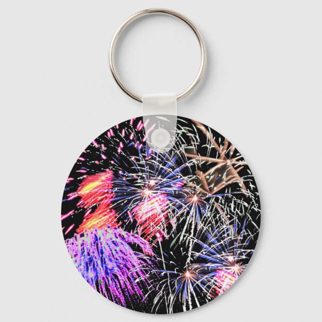 Llavero Pantalla de fuegos artificiales (Anverso)