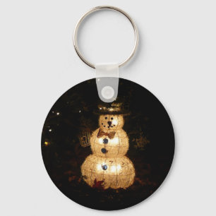 Llavero Pantalla de luz de vacaciones de Snowman