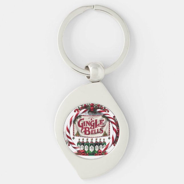 Llavero Pantalla Gin para los Navidades de las campanas ge (Anverso)