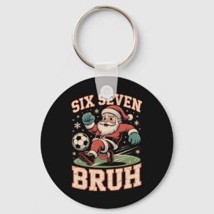 Llavero Pantalón de Navidad Fútbol Santa Divertido 67 Meme