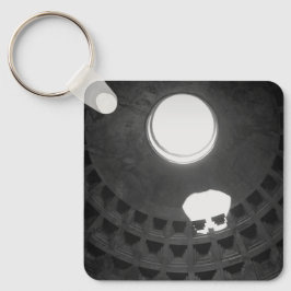 Llavero Pantheon Light Skull Roma Italia con escritura a m