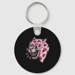 Llavero Panther Nk X Heart Love Tradicional Premium Tri-bl
