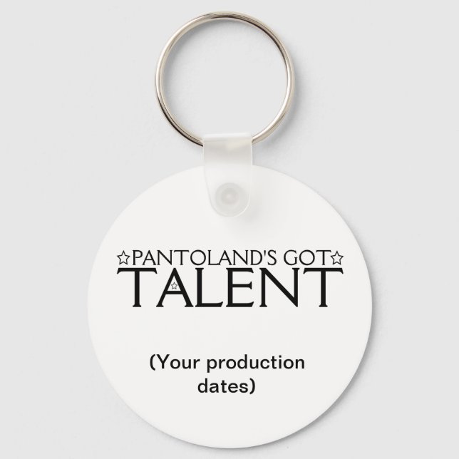 Llavero Pantoland tiene talento memento (Anverso)