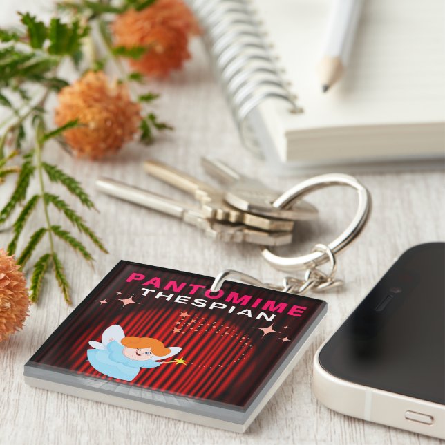 Llavero Pantomime Thespian - Madrina lechera (Frente Derecha)