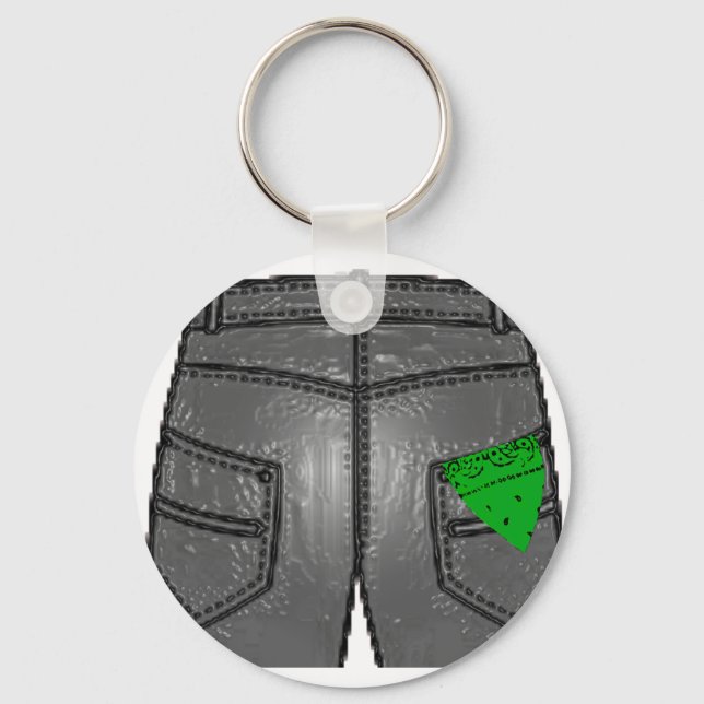 Llavero Pañuelo Verde Derecho (Anverso)