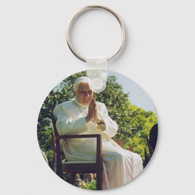 Llavero Papa alemán Benedicto (Anverso)