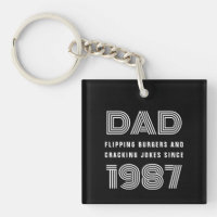 Papá Año Personalizado Grill Master BBQ Negro