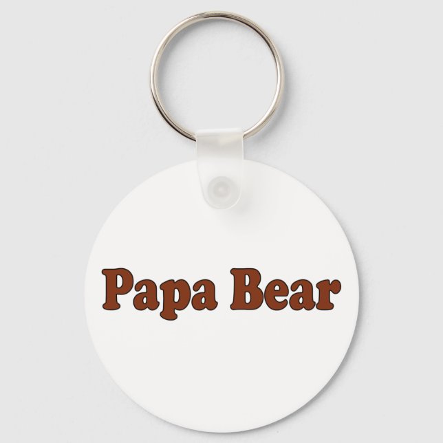 Llavero Papa Bear (Anverso)