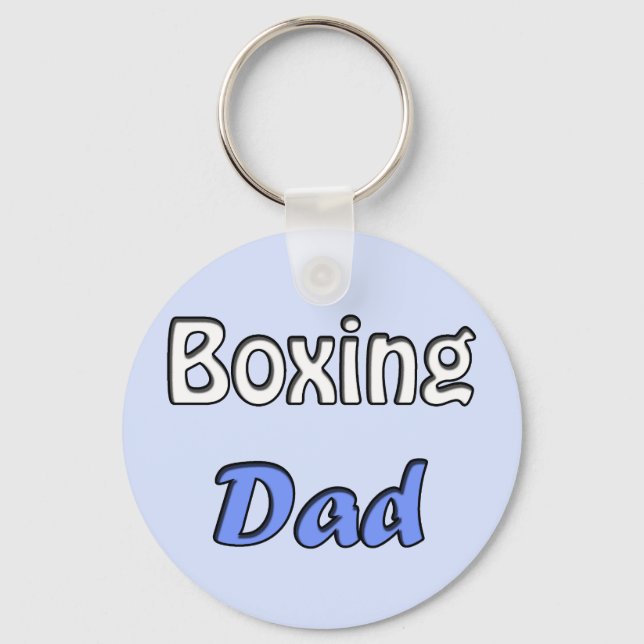 Llavero Papá boxeador (Anverso)