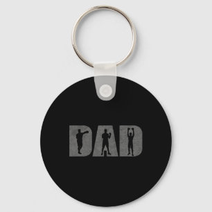 Llavero Papa Boxer Fathers Day Boxing Lover Box Regalo Tra