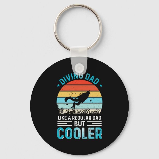 Llavero Papá buceo (Anverso)