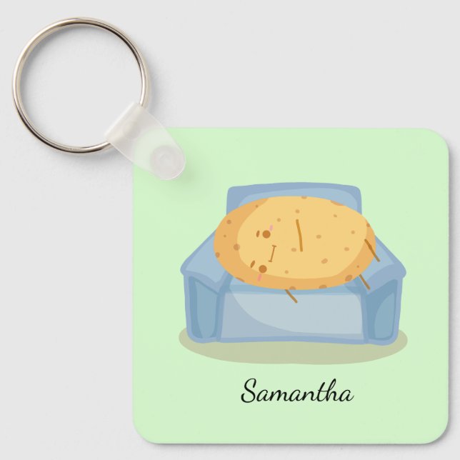 Llavero Papa Cansado (Anverso)