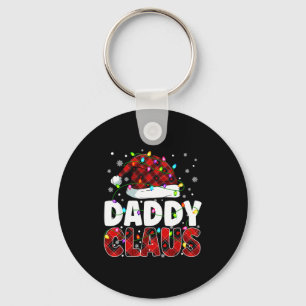 Llavero Papá Claus Feliz Navidad Sombrero de Santa Familia