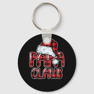 Llavero Papa Claus Santa Hat Red Buffalo Navidades