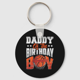 Llavero Papá cumpleaños de baloncesto Boy Family Baller b-