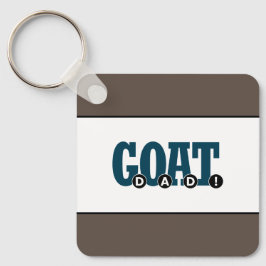 Llavero "¡PAPÁ DE G.O.A.T.!" Para la impresión gráfica de