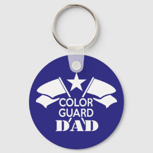 Llavero Papá de la Guardia de colores
