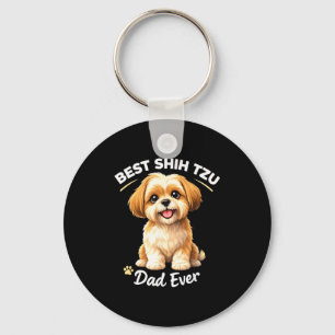 Llavero Papá de shih tzu, el papá de perro más lindo orgul