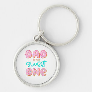 Llavero Papá de Sweet One Primera Cumpleaños Familia Combi