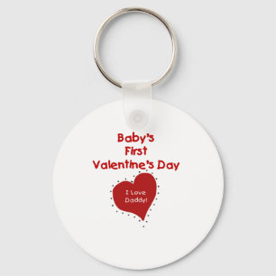 Llavero Papá del amor de la tarjeta del día de San