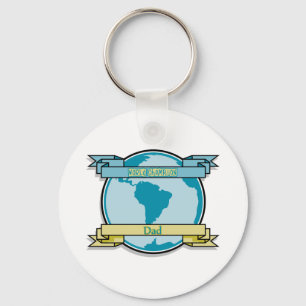 Llavero Papá del campeón del mundo