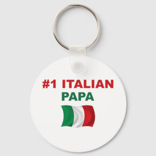 Llavero Papá del italiano #1