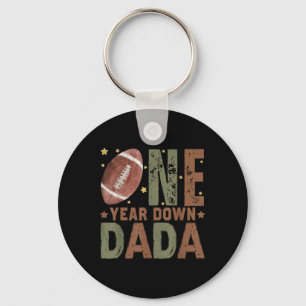 Llavero Papá Del Niño De 1 Año Fútbol Primer Año Down Naci