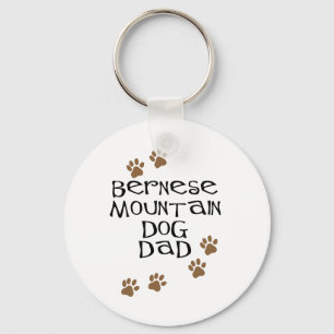 Llavero Papá del perro de montaña de Bernese