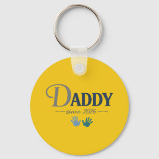 Llavero Papá desde 2026 Regalo del Día del Padre para nuev
