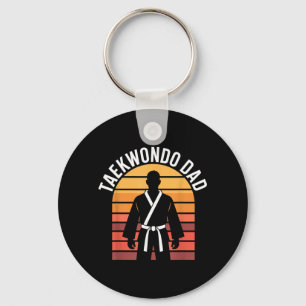 Llavero Papá divertido de Taekwondo
