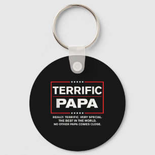 Llavero Papá estupendo - Funny Donald Trump mejor papá