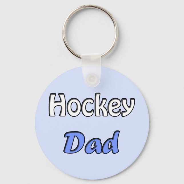Llavero Papá hockey (Anverso)