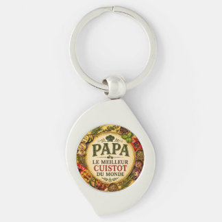 Llavero Papa Le Meilleur Cuistot du Monde