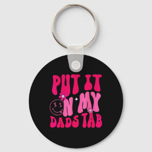 Llavero Papá Lo Puso En Mi Pestaña Padres Hijos Padres