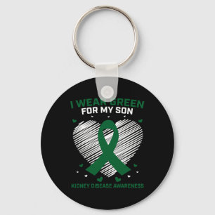 Llavero Papá, Me Pongo Verde Para Mi Hijo Enfermedad Renal