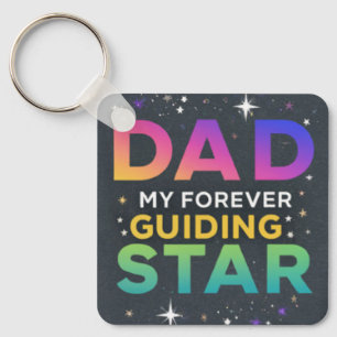 Llavero Papá: Mi Estrella Guiadora Por Siempre