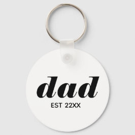 Llavero Papá minimalista Est día del padre