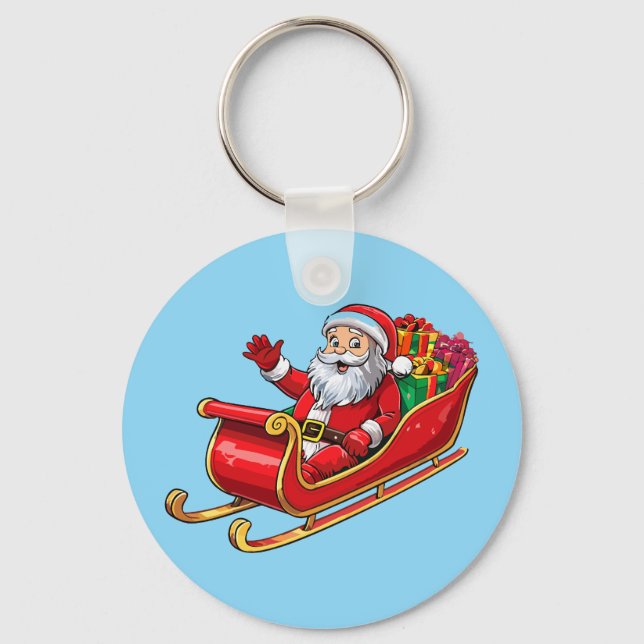 Llavero Papá Noel (Anverso)