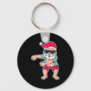 Llavero Papá Noel Baile de hilo Navidad Regalo de Navidad