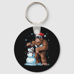 Llavero Papá Noel Bigfoot Muñeco de Nieve Niños Hombres Na