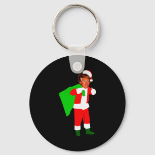Llavero Papá Noel Donald Trump Divertida Navidad Fea Navid