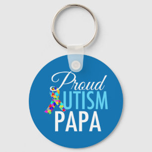 Llavero Papá orgullosa del autismo