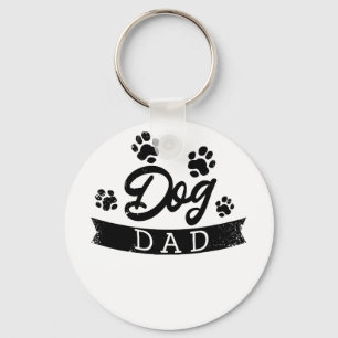 Llavero Papá Perro Diseño Divertido - Idea de regalo para 
