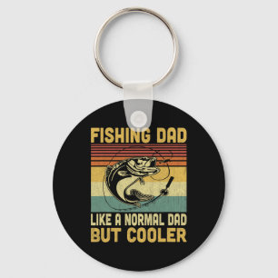 Llavero Papá Pescador Como Un Papá Normal Pero Más Genial