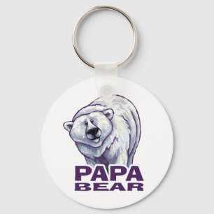 Llavero Papa Polar Bear