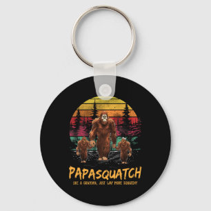Llavero Papá Squatch Como Un Abuelo Divertido Sasquatc