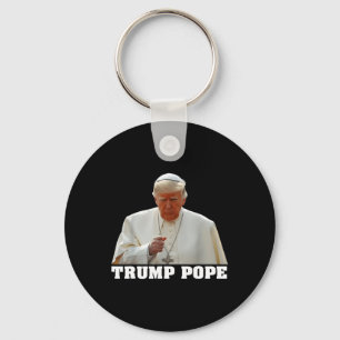 Llavero Papa Trump Divertido Trump Vaticano Cristiano Retr